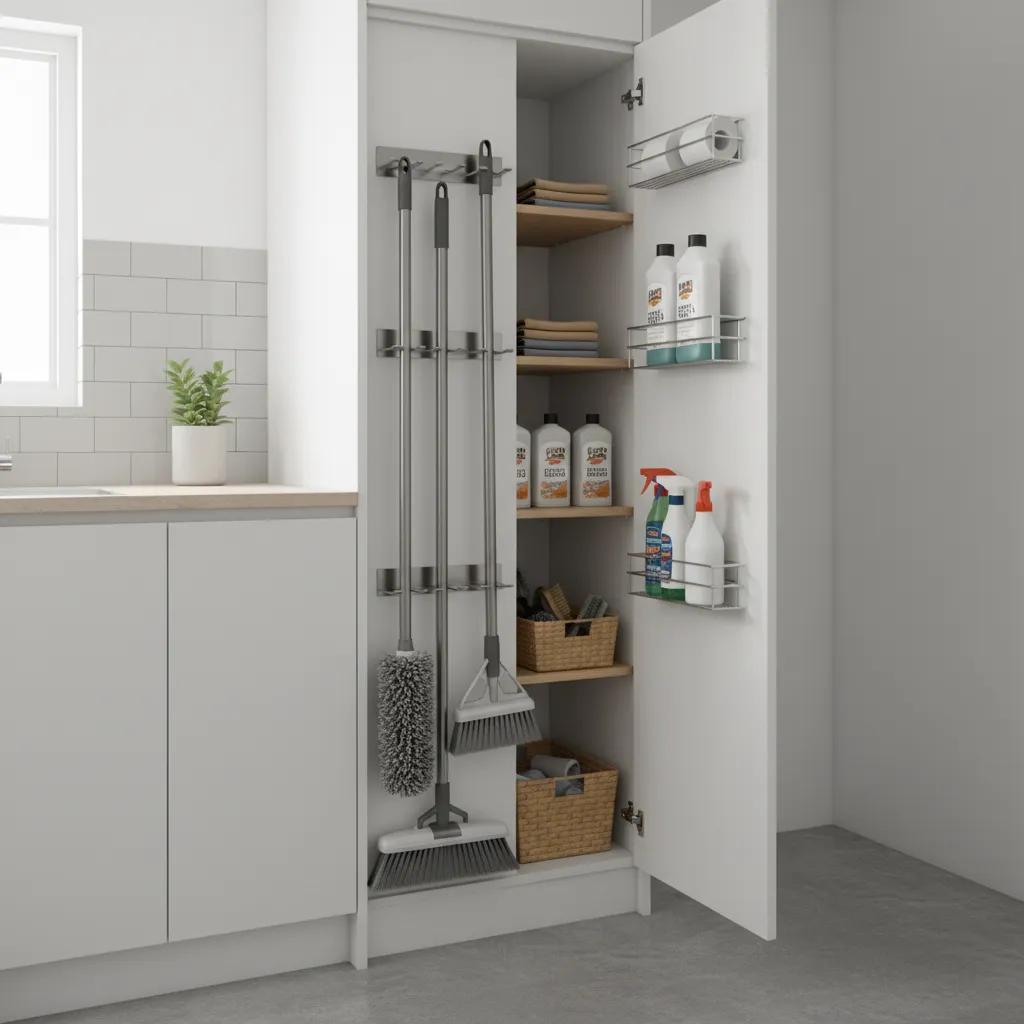 Where to Store Cleaning Supplies in a Small Home