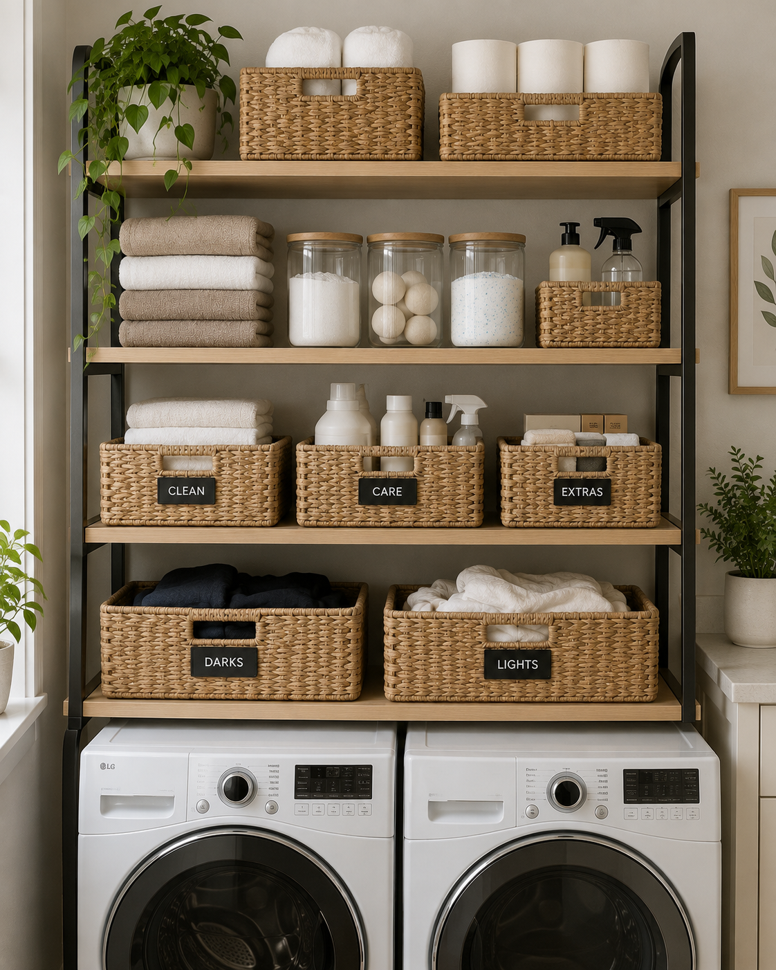 Laundry Shelf Organizer