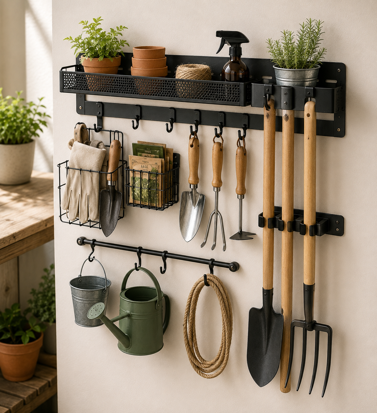 Garden Tool Organizer