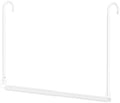 Hanging Closet Rod Adjustable Width Height Closet Rod For Hanging Clothes White 1 Pack Closet Extender Hanging Rod Clothes Space-Saving Hanging Bar Organizer by Luvenia