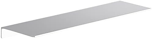 Danpoo 20 inch Floating Shelf for Wall Organizer & Storage, Display Shelf, Metal Wall Shelf for Bathroom, Living Room, Kitchen, Bedroom(Silver) by Danpoo-ForYourHome