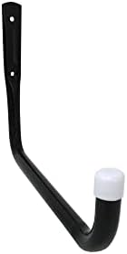 Shepherd Hardware 8091E Heavy Duty Steel 10-Inch Garage Storage Utility Hooks, 4 Pack, Black by Shepherd