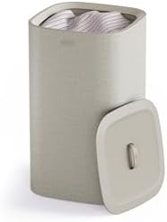 Joseph Joseph Tota One 60L/15.85 gallon Laundry Basket, Removable Washing Bag with handles, Perfect for Bedroom & Bathroom, Ecru by Unknown