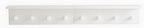 Entrance Coat Rack ，Coat Hooks, Wall-Mounted Wooden Hook Rack, Wall-Mounted Shelves are Very Suitable (White Color Finish—A-2) - Image 2