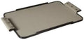 Rectangular Tray Leather Valet Organizer Catchall Desk Tray with Handles Subtle Texture Metal Structure Rounded Corners Suitable for entryway Table, Light, Small 38 24 3CM by Unknown