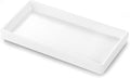Luxspire Bathroom Vanity Tray Ceramic Perfume and Jewelry Dish, Mini, White by Luxspire