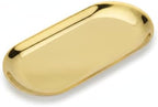 Oval Serving Tray, Stainless Steel Catchall for Keys Jewelry Snacks, Decorative Organizer for Vanity Entryway (1 PC) by Unknown
