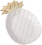 Multipurpose Ceramic Catchall Tray for Jewelry, Keys, and Snacks - 7.7 x 5.3 Inch Decorative Dish for Nightstand, Vanity, or Entryway (1 Piece) by Unknown