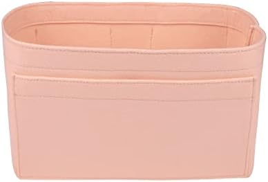 ZTUJO Purse Organizer Insert, Felt Bag Organizer For Handbag Purse Organizer,13 Colors, 6 Size (X-Large, Brush Pink) - Image 6