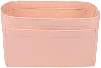 ZTUJO Purse Organizer Insert, Felt Bag Organizer For Handbag Purse Organizer,13 Colors, 6 Size (Small, Brush Pink) - Image 3