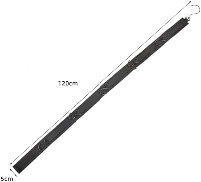 Hockey Hanger Portable Hanging Dryig Rack Hockey Gifts for Home and Outdoor Using in Ice Hockey Skating Football Camping Fishing 5 Hooks (Black-10hooks) - Image 2