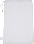 Champion Sports Mesh Equipment Bag – Heavy-Duty Nylon Drawstring Bag with Lock & ID Tag, Breathable Storage Sack for Balls, Swim Gear, Laundry & Toys, Multiple Sizes & Colors by ChampionSports