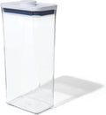 OXO Good Grips POP Container - Rectangle Tall 3.7 Qt,transparent,(Pack of 8) by Unknown