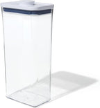 OXO Good Grips POP Container - Rectangle Tall 3.7 Qt,transparent,(Pack of 8) by Unknown