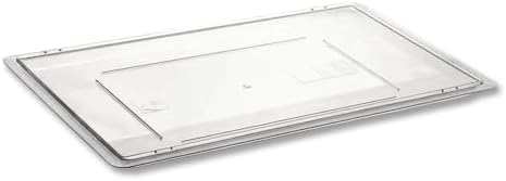 Rubbermaid Commercial Products Food Storage Box Lid for 8.5, 12.5, 16.5, and 21.5 Gallon Sizes, Clear - Image 3