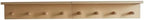 Entrance Coat Rack ，Coat Hooks, Wall-Mounted Wooden Hook Rack, Wall-Mounted Shelves are Very Suitable (Birch Color Finish—A-2) - Image 2
