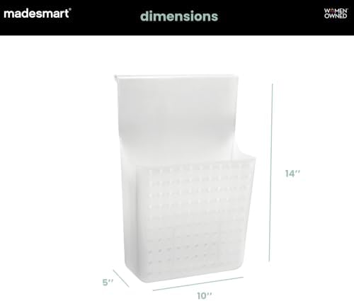 madesmart Over Door Wrap Organizer, Frost - Image 6
