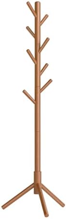 VASAGLE Solid Wood Coat Rack, Free Standing, Tree-Shaped, with 8 Hooks by Unknown