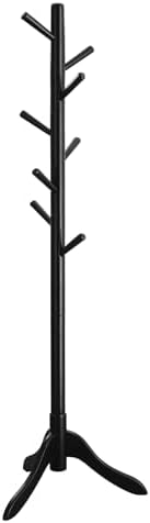 VASAGLE Solid Wood Coat Rack, Free Standing, Tree-Shaped, with 8 Hooks by Unknown