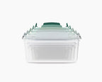 Joseph Joseph Nest Lock, 10 Piece Plastic Food Storage Container set with lids, Leak Proof, Airtight, Space Saving, Kitchen Storage, BPA free - Sage Green by Unknown