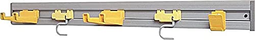 Rubbermaid Commercial Products, 34 inch Closet/Wall Organizer/Tool Holder for Brooms, Brushes, Dustpans - Image 2