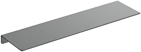 Danpoo 20 inch Gray Floating Shelf for Wall Organizer & Storage, Display Shelf, Metal Wall Shelf for Bathroom, Living Room, Kitchen, Bedroom by Danpoo-ForYourHome
