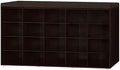 DINZI LVJ Shoe Storage Bench, 20-Cubby Shoe Rack Bench with Cushion by DINZILVJ