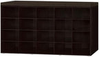 DINZI LVJ Shoe Storage Bench, 20-Cubby Shoe Rack Bench with Cushion by DINZILVJ