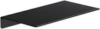 Danpoo 8 inch Small Floating Shelf for Wall Organizer & Storage, Mini Display Shelf, Metal Wall Shelf for Bathroom, Living Room, Kitchen, Bedroom(Matte Black) by Danpoo-ForYourHome