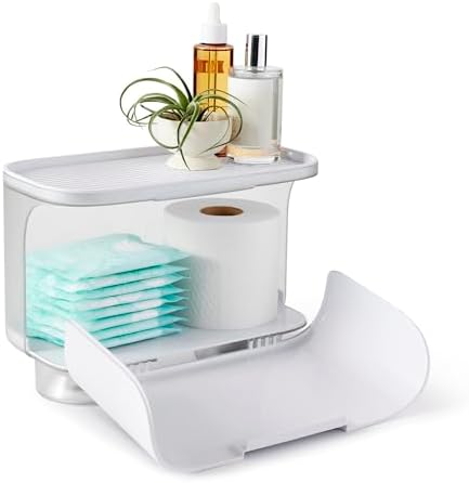 YouCopia HideAway Toilet Cabinet, Over Toilet Bathroom Storage Organizer by YouCopia