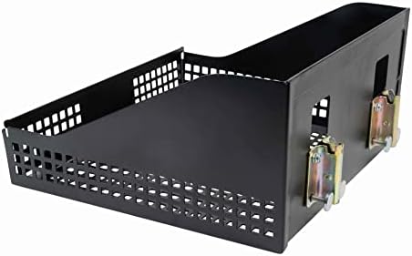 (4 Pack) Heavy Duty Metal E-Track Storage Bin for E-Track Systems - Powder Coated - Large E-Track Basket Shelf for Trucks, Enclosed Trailer, Garage, Vehicles - E-Track Accessories - Image 6