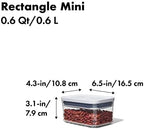 OXO Good Grips POP Container - Rectangle Mini 0.6 Qt - Image 3