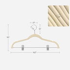 SONGMICS 30 Pack Pants Hangers, Velvet Hangers with Adjustable Clips - Image 6
