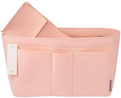 ZTUJO Purse Organizer Insert, Felt Bag Organizer For Handbag Purse Organizer,13 Colors, 6 Size (X-Large, Brush Pink) - Image 4