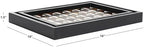 SAFAVIEH Home Collection ANI Ivory & Brown Tray Set 2 (Fully Assembled) - Image 4