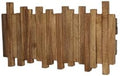 Natural Wood Wall Mounted Piano Coat Rack| Coat Rack Wall Mount| Flip Down Wall Hook Rack 5 Hooks| Entryway Wall Art Hook,Made of Acacia Wood (Wood Wax Oil staining Light Brown). by Gogreebell