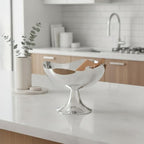 Decorative Tray Electroplated Iron Catchall for Entryway Console and Desk Organization - Image 2