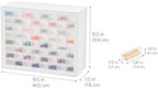 IRIS USA 64-Drawer Screw Organizer, Hardware Storage, Made in USA, White - Image 3