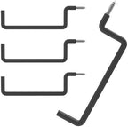 8.46" Screw in Ladder Hooks, 4 Pack Garage Hooks by BFPeaky