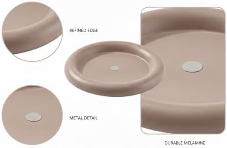 Square Storage Tray for Desk and Entryway Organization - Durable PP Catchall Dish for Keys, Coins, and Jewelry (7.5 x 7.5 Inches) - Image 6