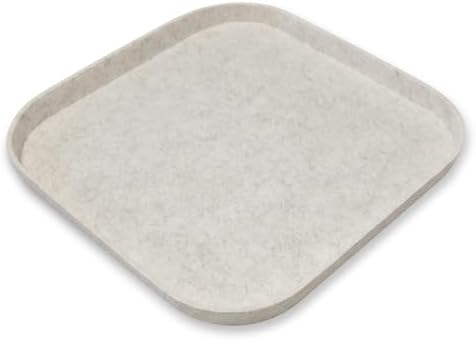 Welaxy Hide Storage Felt removable Lid fit for multi-functional basket container organizing Toys Pet Books Clothes throw blanket, Square (Cubic lid, Oatmeal) by Welaxy