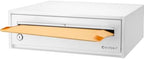 Barska CB13118 Key Lock Multi-Purpose Desktop Envelopes Cash Documents Suggestions Drop Box Organizer White 15.75" x 11" x 4.87" by Barska