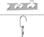GEFTOL Space Saving Hangers Metal Hanger Magic Cascading Hanger Closet Clothes Organizer(12 Pack) - Image 7