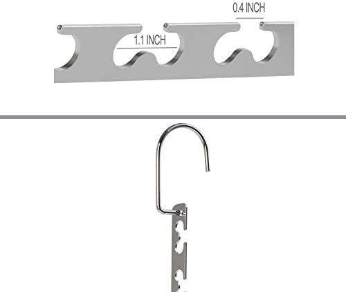 GEFTOl Space Saving Hangers Metal Hanger Magic Cascading Hanger Closet Clothes Organizer(20 Pack) - Image 7