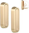 Dntorx Folding Coat Hooks, 2 Pcs Foldable Gold Wall Hooks Heavy Duty Foldable Hook Bathroom Towel Hooks Robe Hooks Wall Mounted for Hanging Coat Towels Clothes Hat Bags Keys by Dntorx