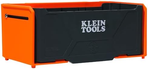 KLEIN TOOLS BC703SL Sliding Drawer Module, Rail System Attachment, 15-Pound Load Rating, High-Impact Plastic, Weather-Resistant with Customizable Removable Inserts for Man Lifts and Scissor Lifts by Unknown