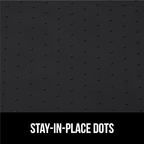 GORILLA GRIP Waterproof Silicone Under Sink Mat, Stay in Place, 15x22 Black - Image 6