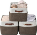 DECOMOMO Storage Bins, Large Fabric Storage Baskets for Shelves 3 Pack by DECOMOMO