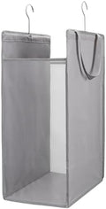 FENTEC 1 Pack Grey Hanging Laundry Hamper，Laundry Hamper Bag with Handles by Fentec