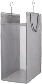 FENTEC 1 Pack Grey Hanging Laundry Hamper，Laundry Hamper Bag with Handles by Fentec